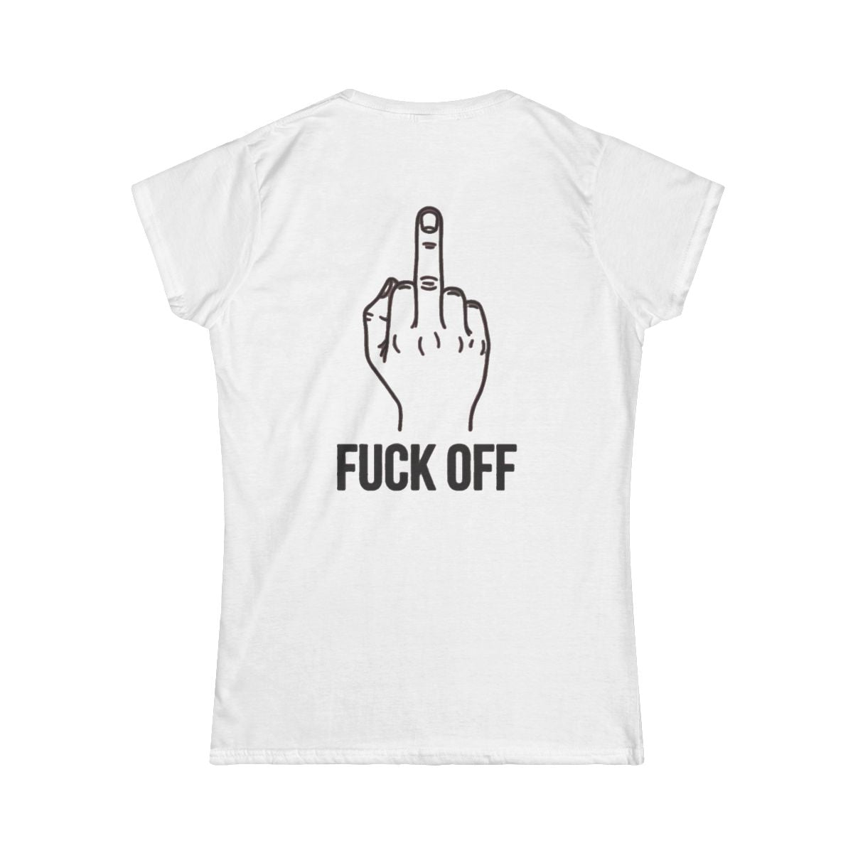 Color: White | F@#% OFF Women's Tee