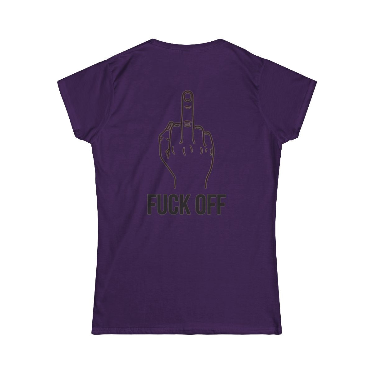 Color: Purple | F@#% OFF Women's Tee
