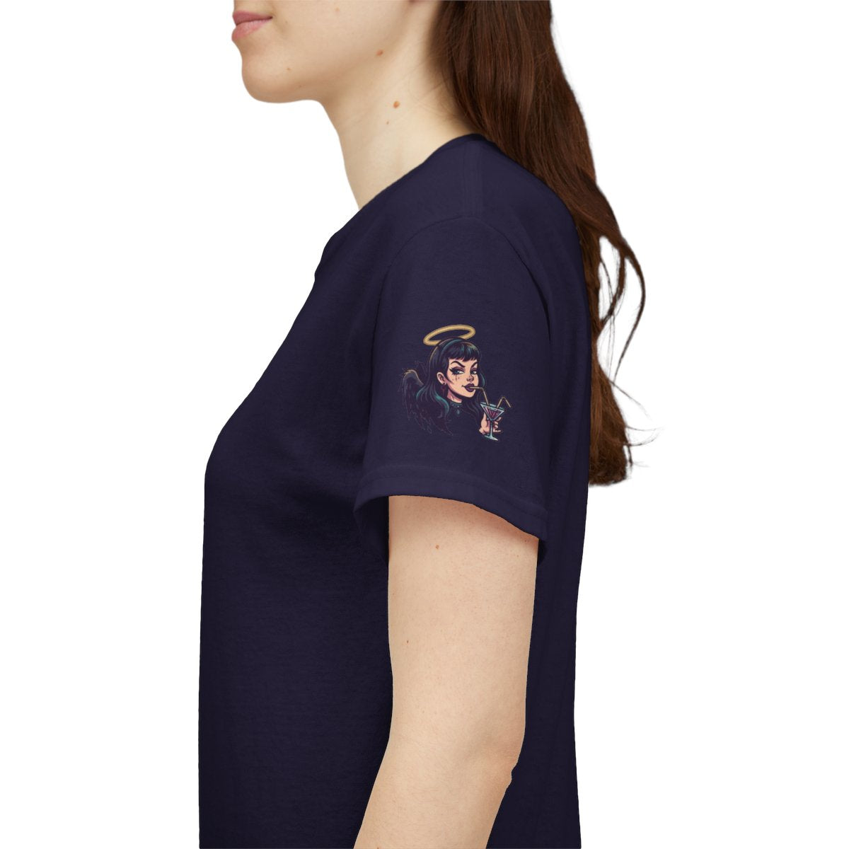 Color: Blackberry | Fallen From Grace and Loving the Drop Premium Graphic Tee