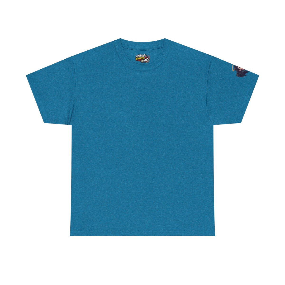 Color: Antique Sapphire | Fallen From Grace and Loving the Drop Premium Graphic Tee