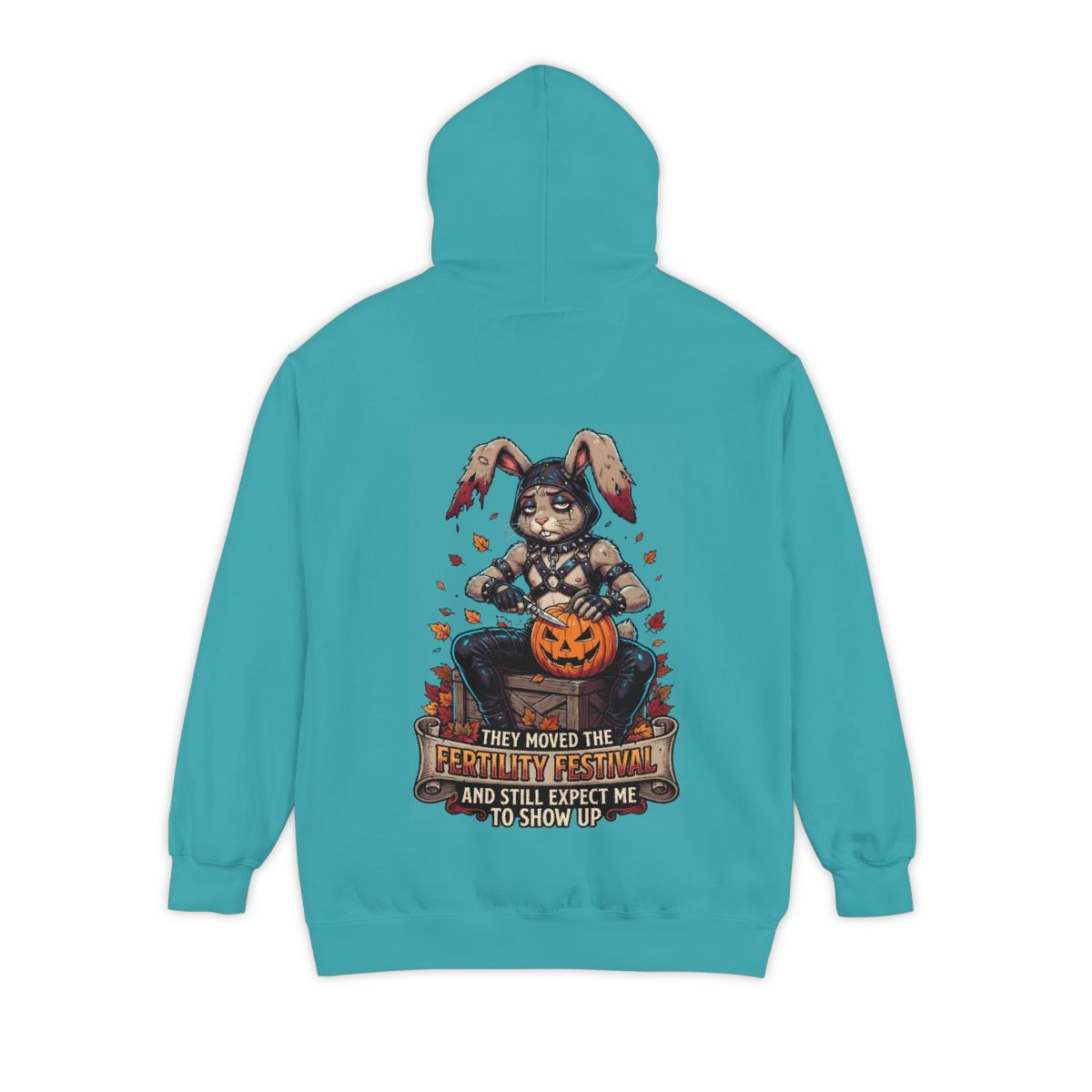 Color: Seafoam | Fertility Festival Garment-Dyed Hoodie