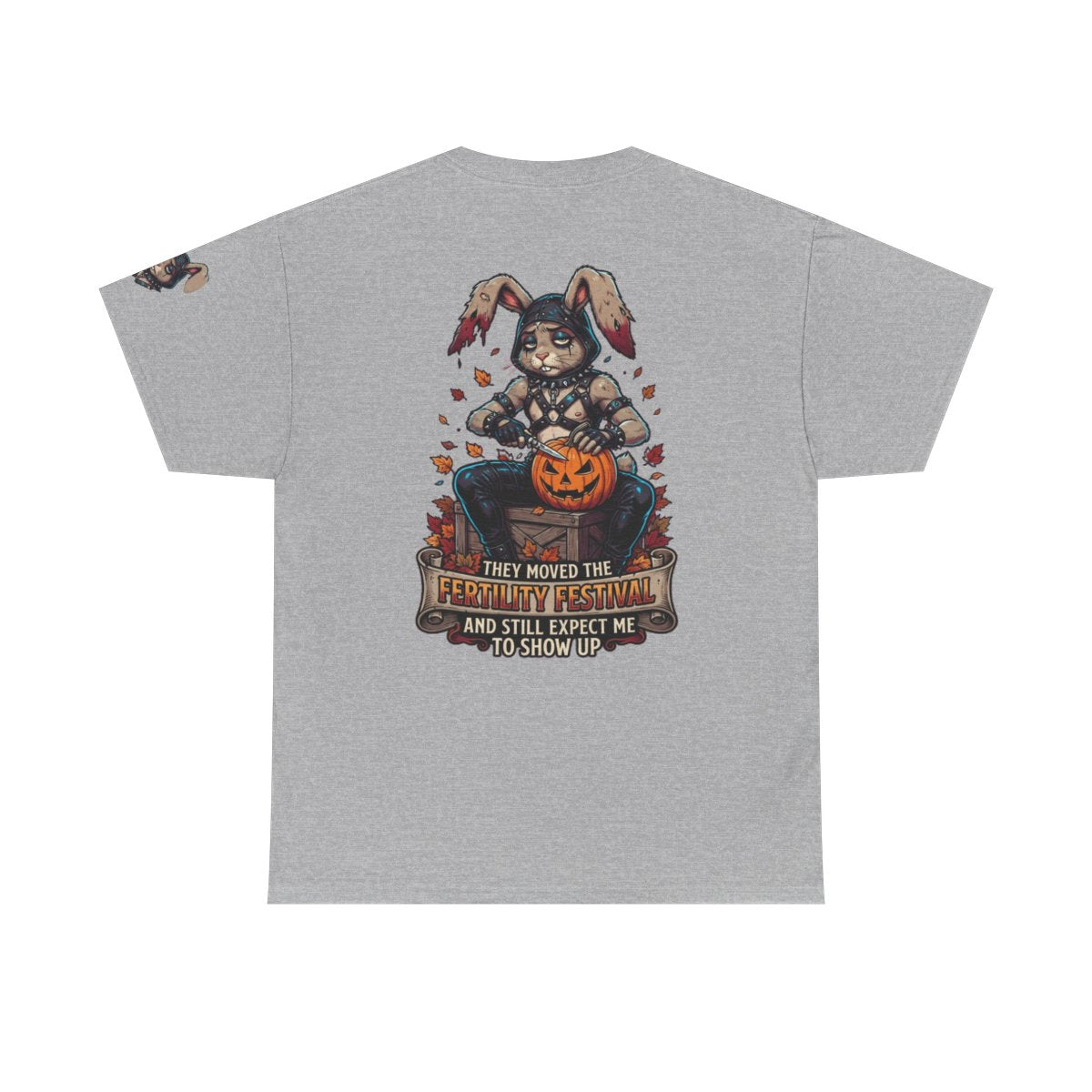 Color: Sport Grey | Fertility Festival Premium Graphic Tee
