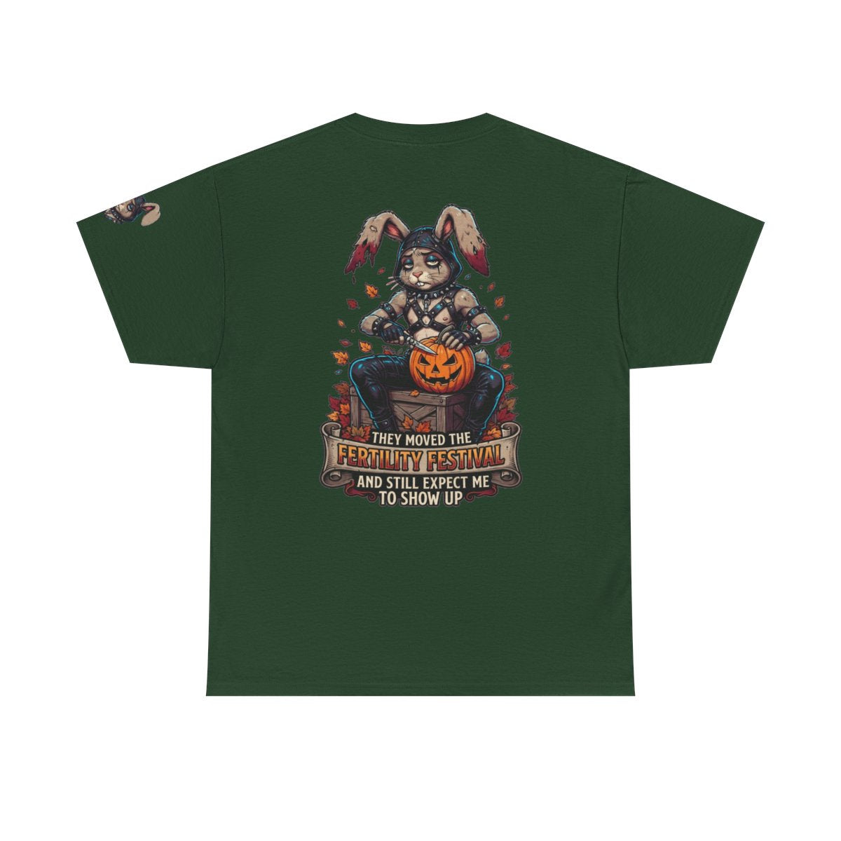 Color: Forest Green | Fertility Festival Premium Graphic Tee