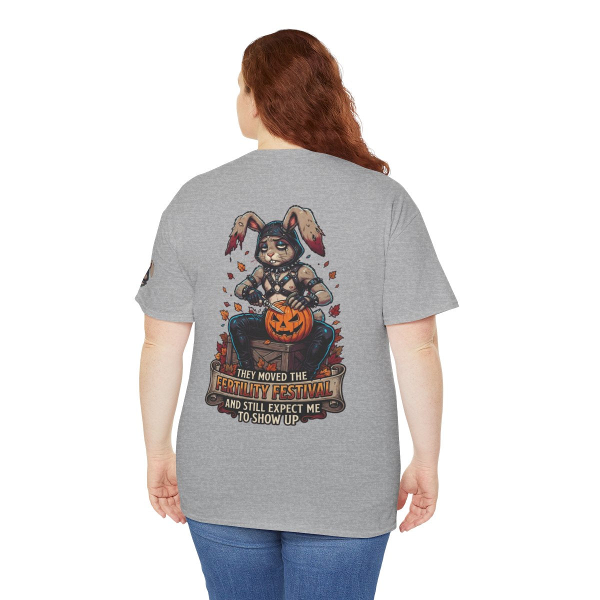 Color: Sport Grey | Fertility Festival Premium Graphic Tee
