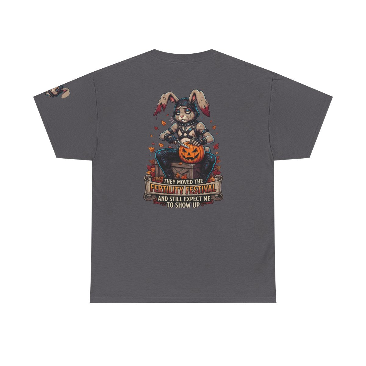 Color: Charcoal | Fertility Festival Premium Graphic Tee