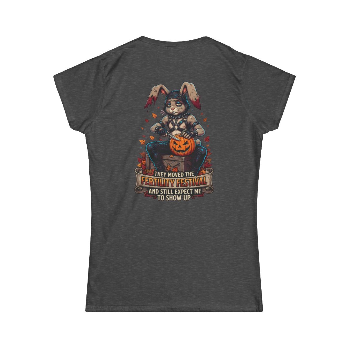 Color: Dark Heather | Fertility Festival Women's Tee