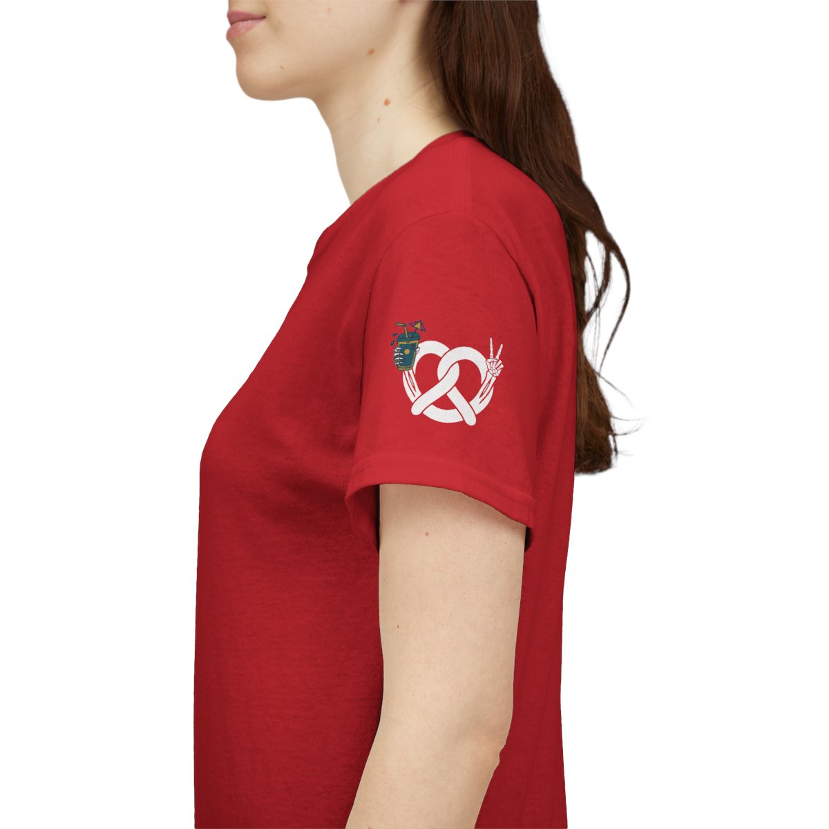 Color: Red | Flexible But Not About Brunch Premium Graphic Tee