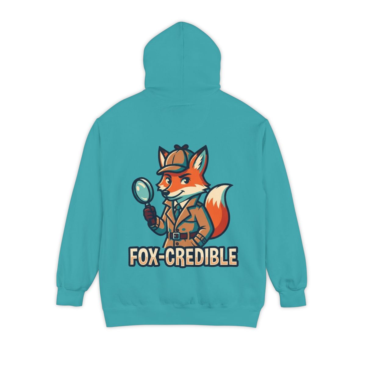 Color: Seafoam | Fox Credible Garment-Dyed Hoodie