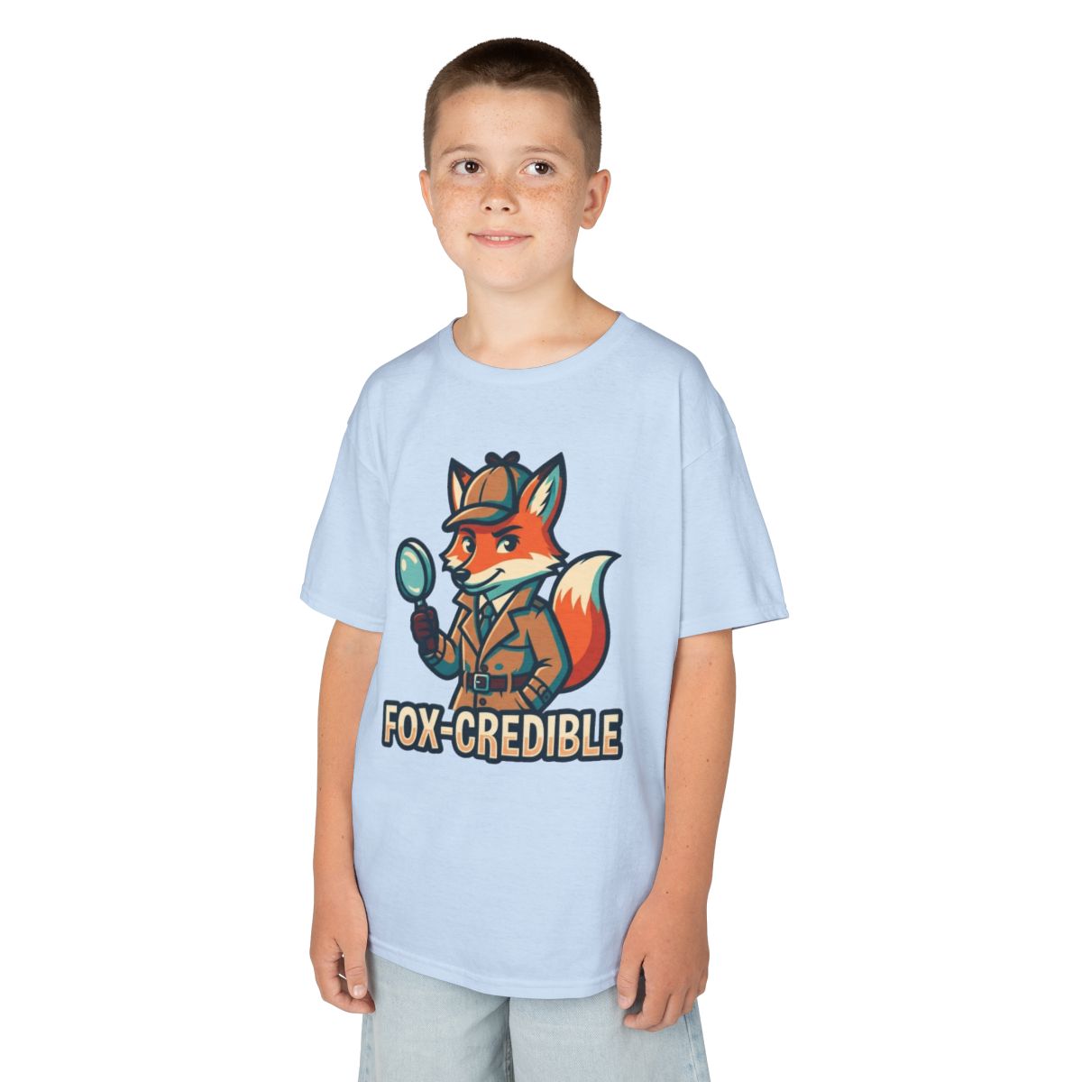 Color: Light Blue | Fox Credible Kids Tee