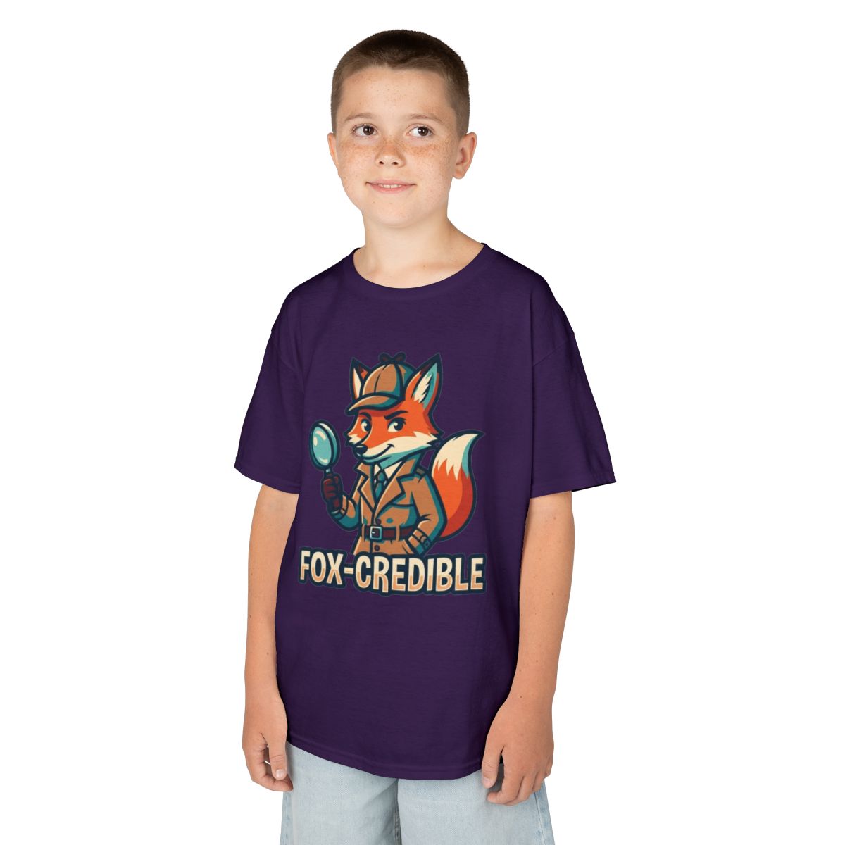 Color: Purple | Fox Credible Kids Tee