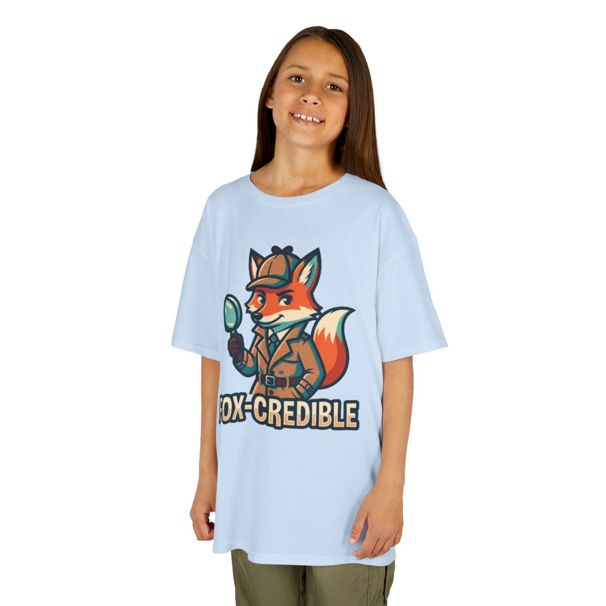 Color: Light Blue | Fox Credible Kids Tee