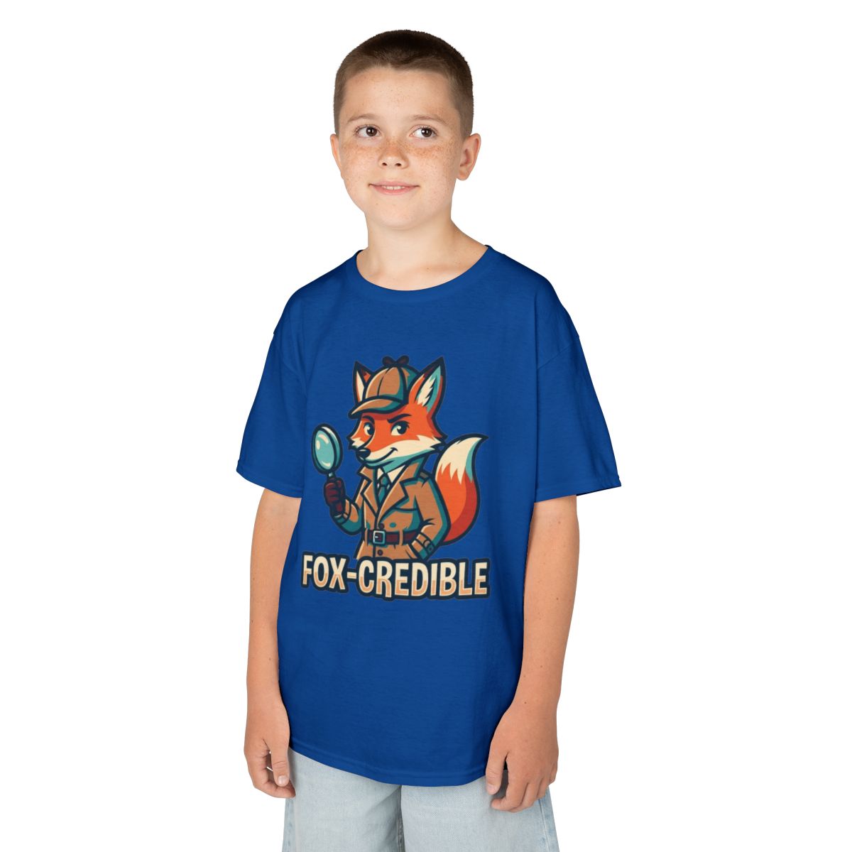 Color: Royal | Fox Credible Kids Tee