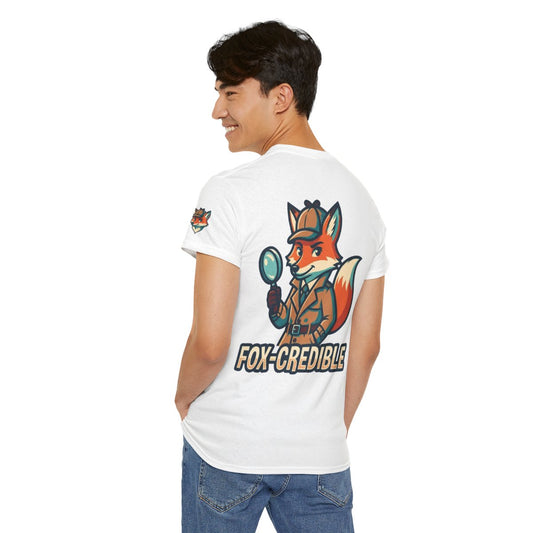 Color: White | Fox Credible Premium Graphic Tee