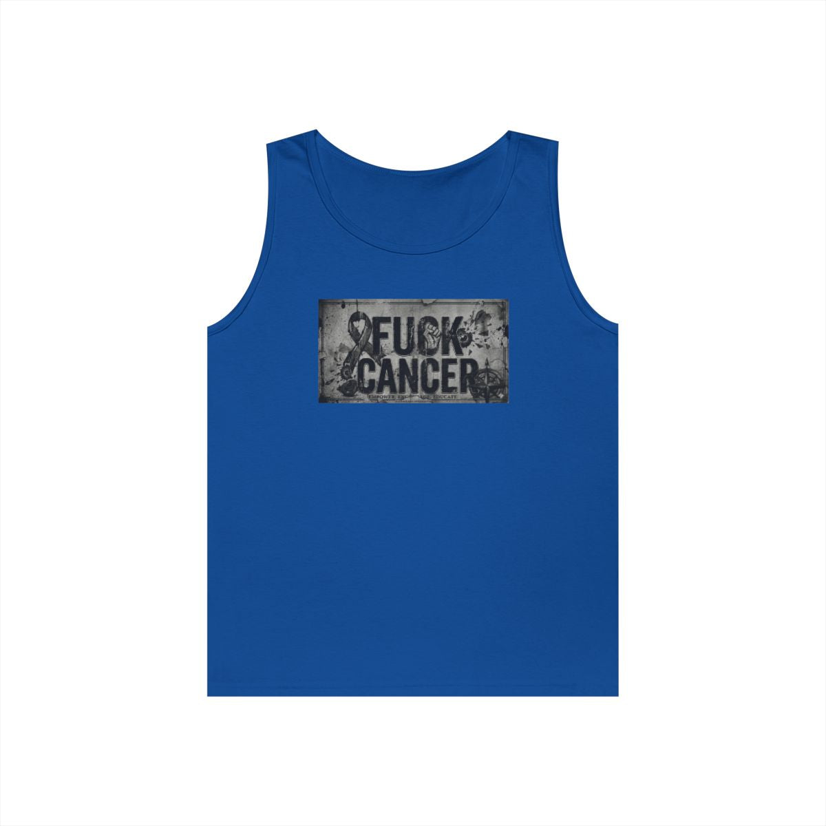 Color: Royal | Fuck Cancer Tank Top