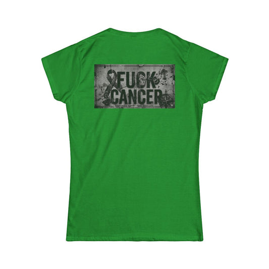 Color: Irish Green | Fuck Cancer Women's Tee