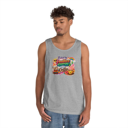 Color: Sport Grey | Fueled by Coffee Tank Top