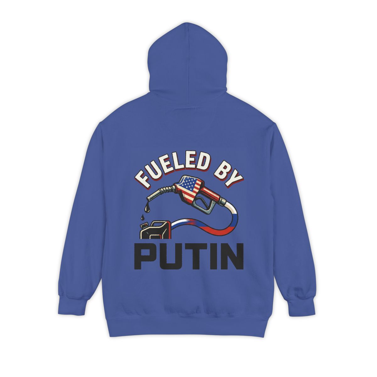 Color: Flo Blue | Fueled By Putin Garment-Dyed Hoodie
