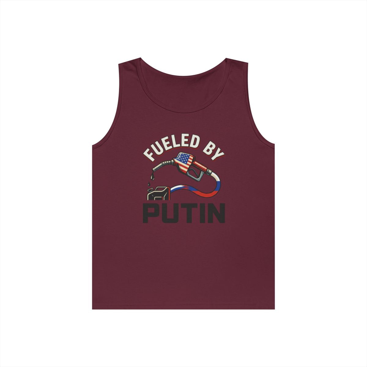 Color: Maroon | Fueled By Putin Tank Top