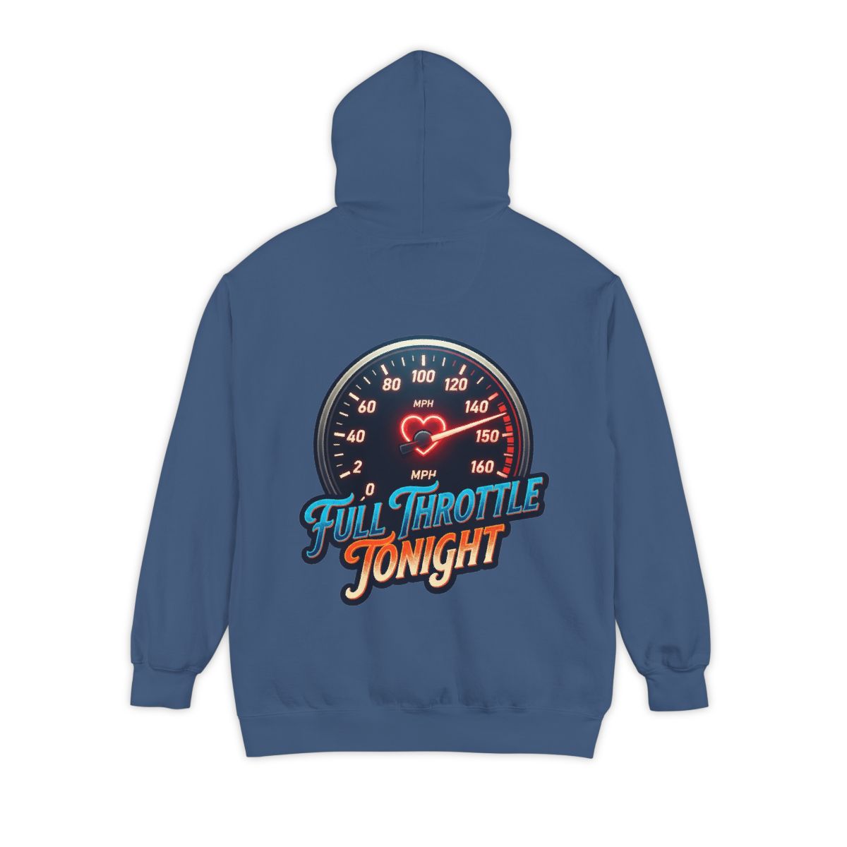 Color: True Navy | Full Throttle Tonight Garment-Dyed Hoodie
