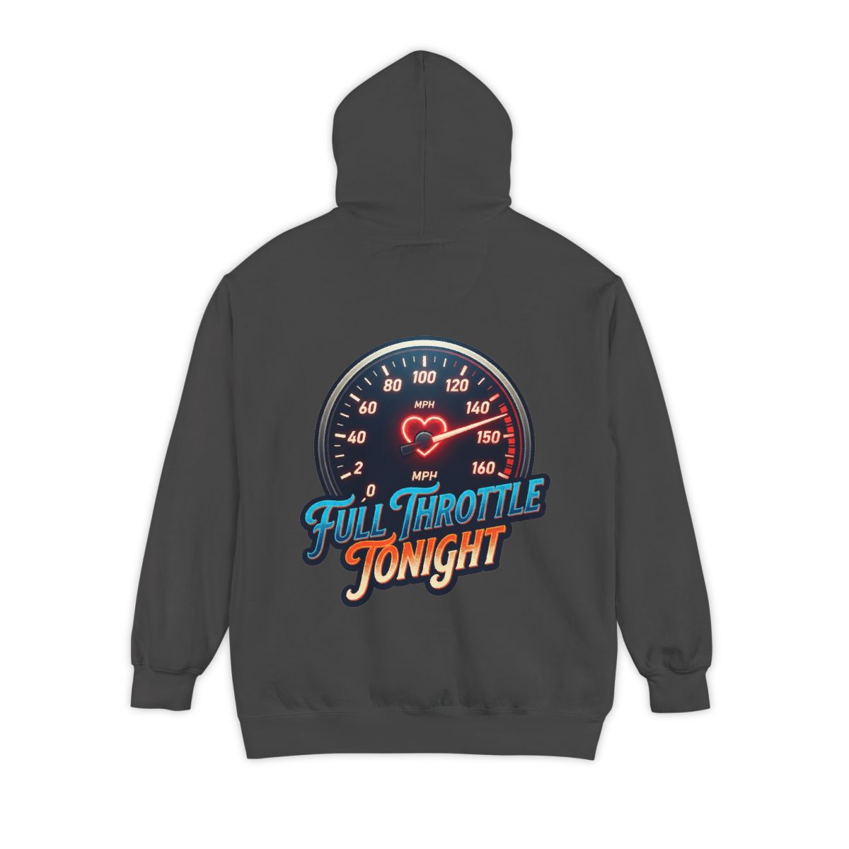 Color: Pepper | Full Throttle Tonight Garment-Dyed Hoodie