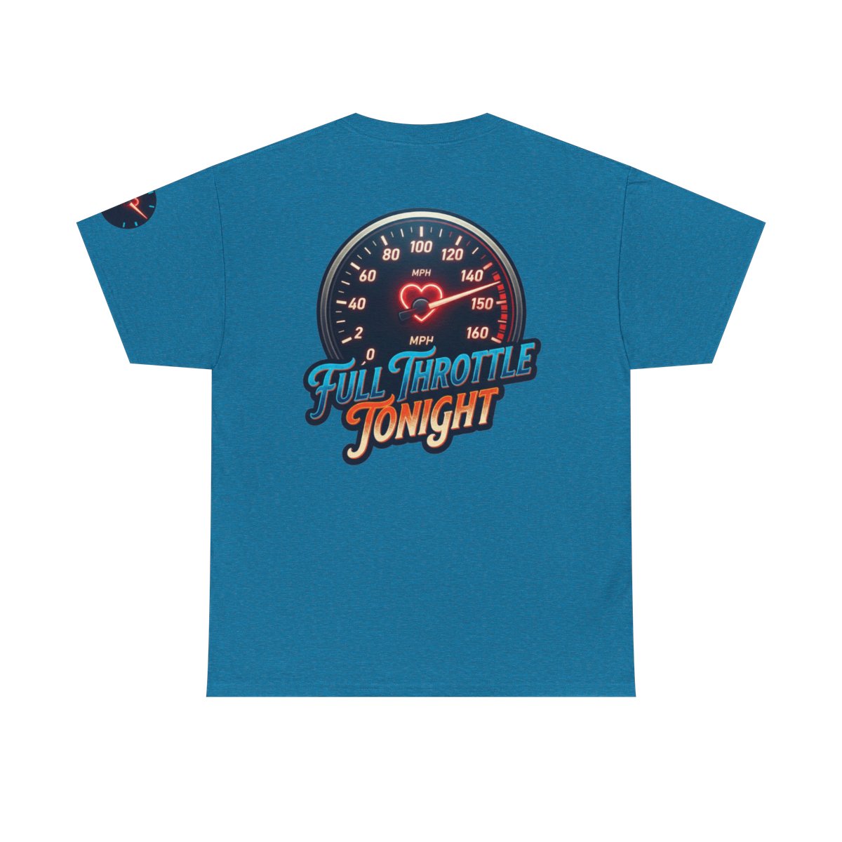 Color: Antique Sapphire | Full Throttle Tonight Premium Graphic Tee