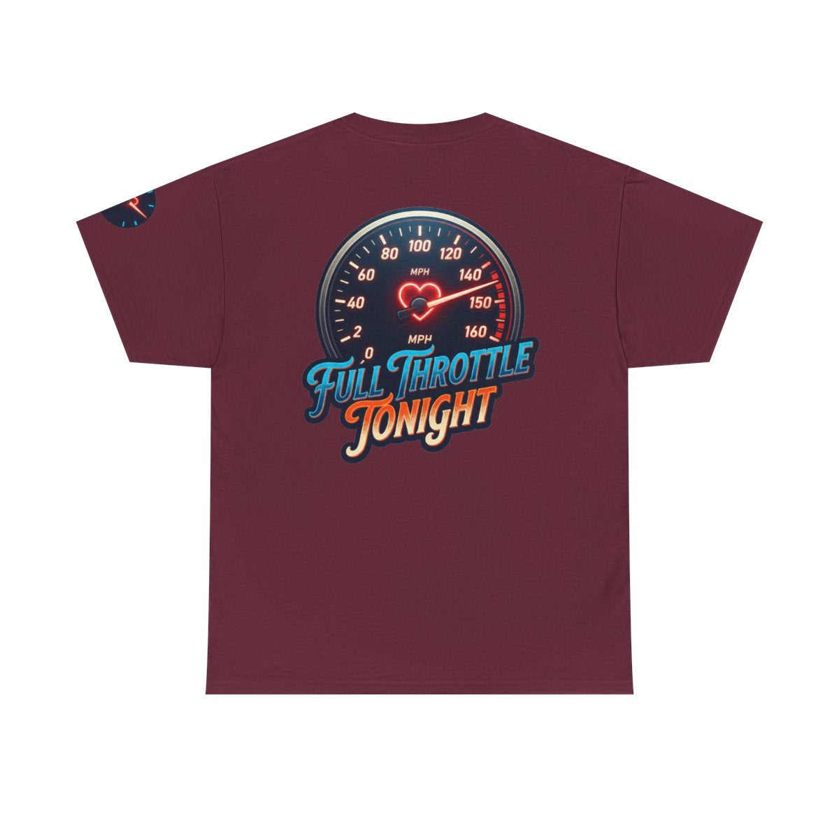 Color: Maroon | Full Throttle Tonight Premium Graphic Tee