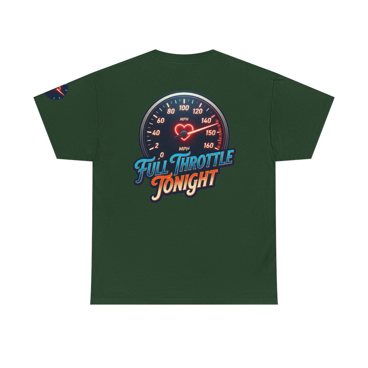 Color: Forest Green | Full Throttle Tonight Premium Graphic Tee