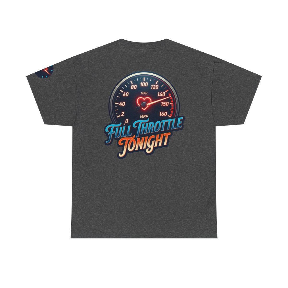 Color: Dark Heather | Full Throttle Tonight Premium Graphic Tee