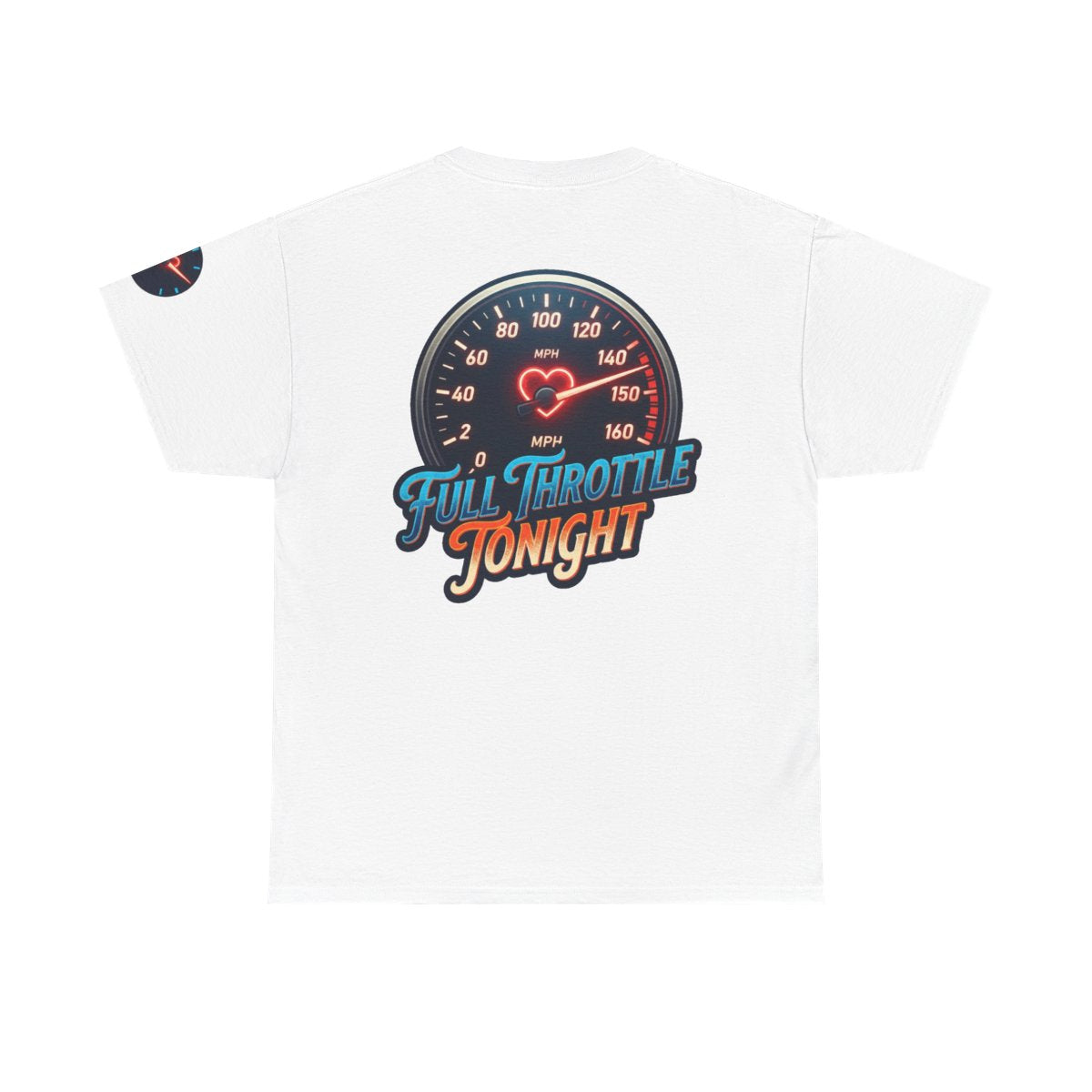 Color: White | Full Throttle Tonight Premium Graphic Tee