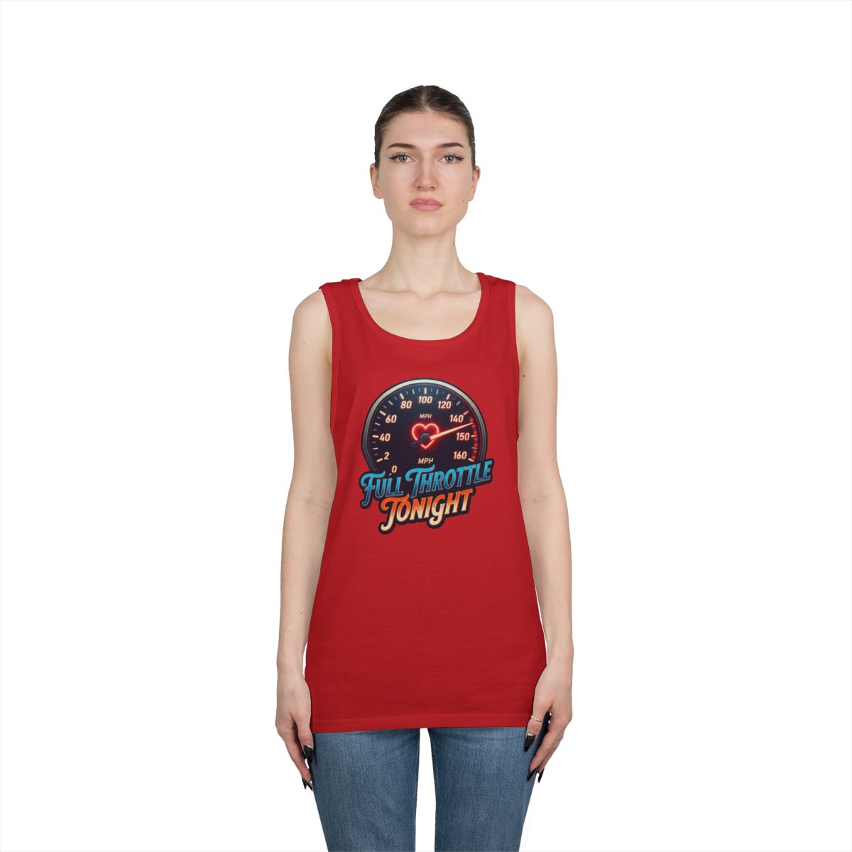 Color: Red | Full Throttle Tonight Tank Top