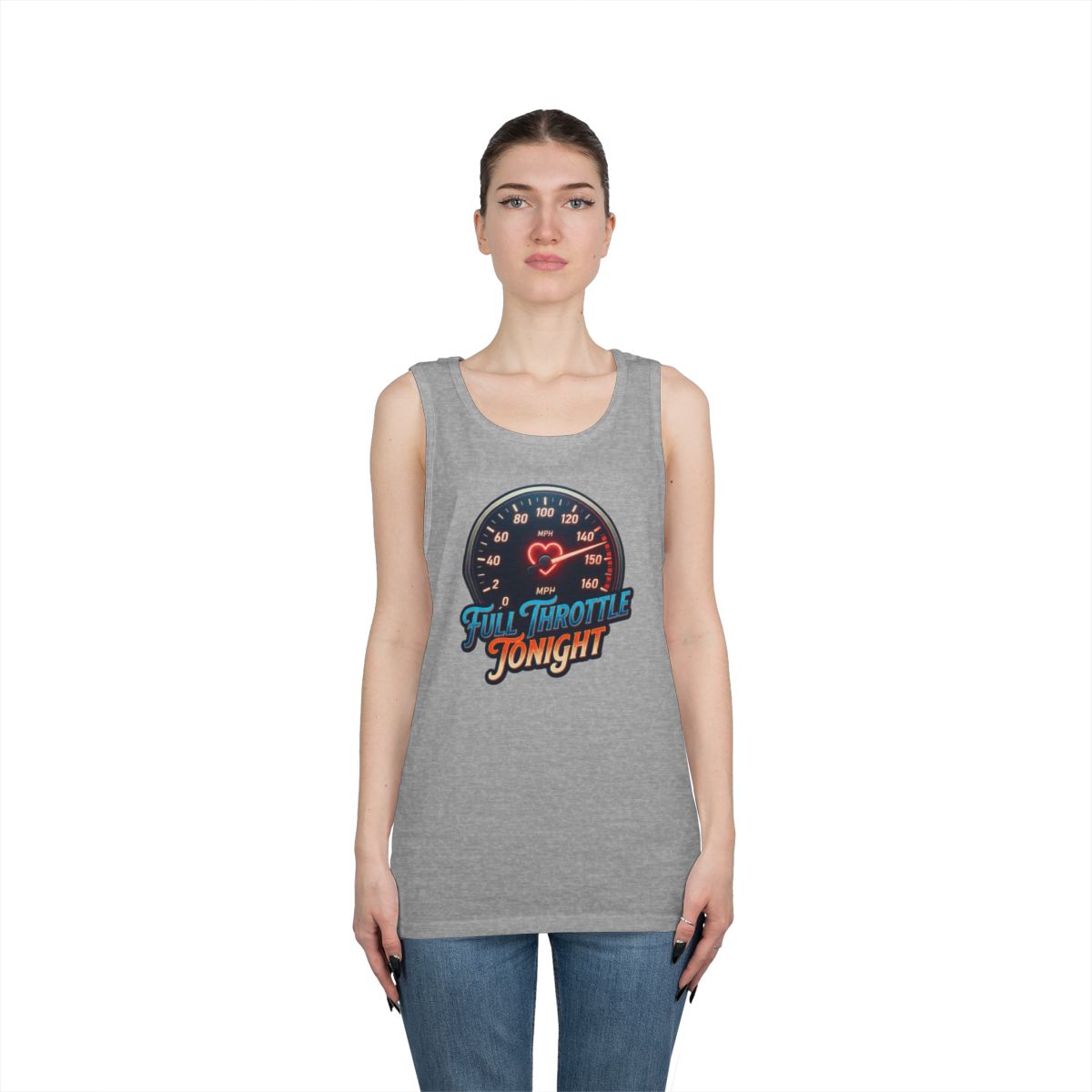 Color: Sport Grey | Full Throttle Tonight Tank Top