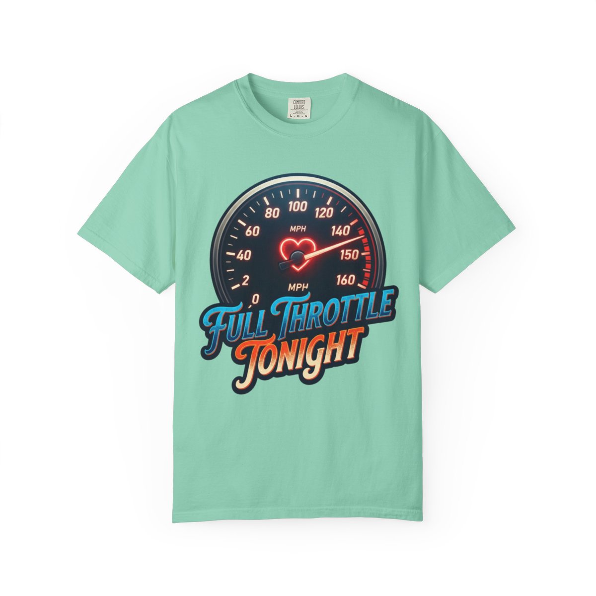 Color: Island Reef | Full Throttle Tonight Unisex Garment-Dyed Tee