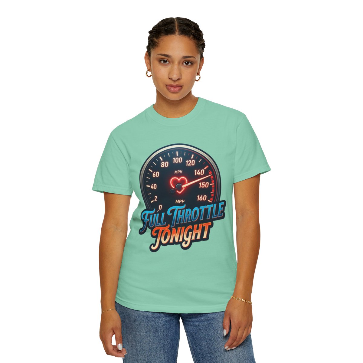 Color: Island Reef | Full Throttle Tonight Unisex Garment-Dyed Tee