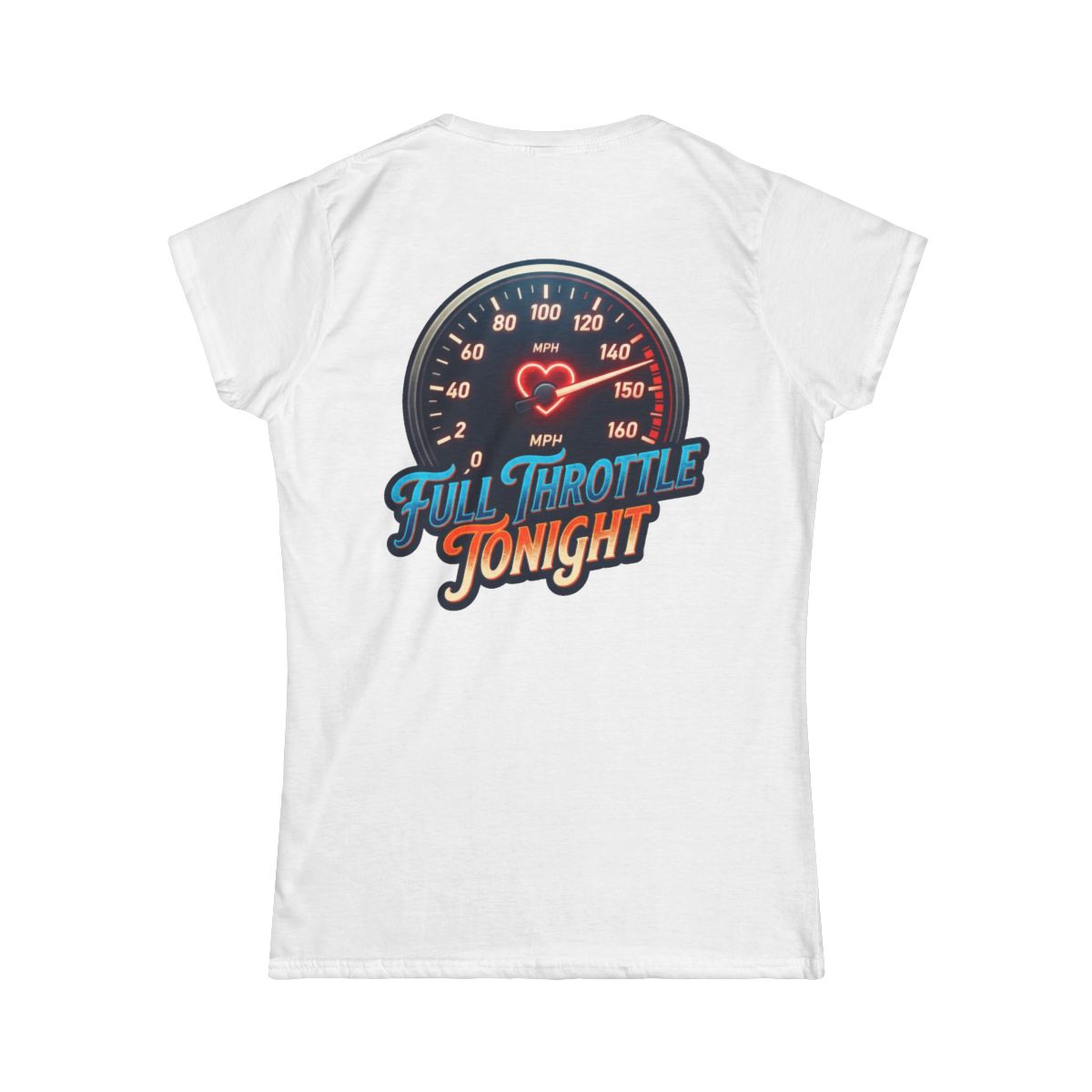 Color: White | Full Throttle Tonight Women's Tee