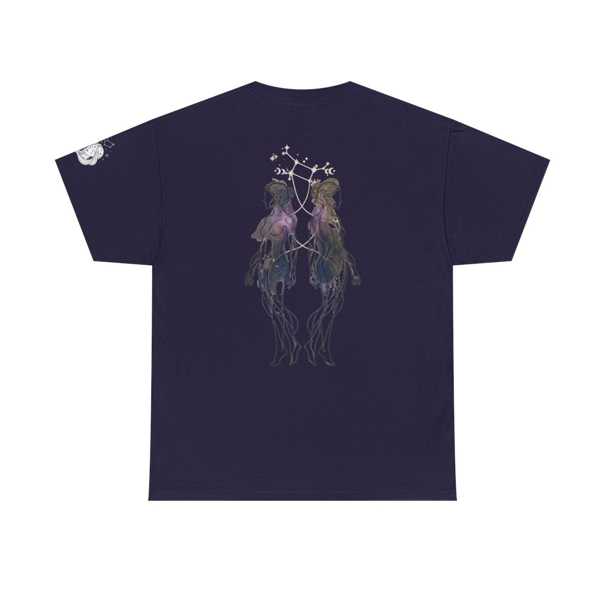Color: Blackberry | Gemini The Celestial Twins Premium Graphic Tee