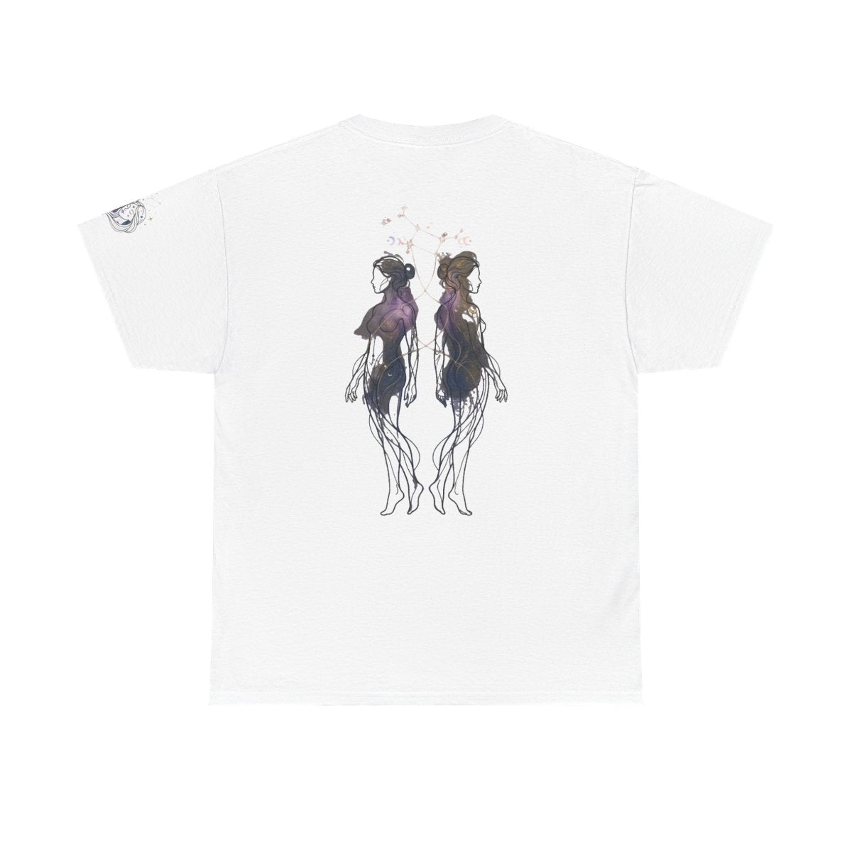 Color: White | Gemini The Celestial Twins Premium Graphic Tee