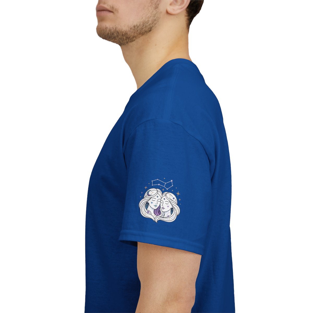 Color: Royal | Gemini The Celestial Twins Premium Graphic Tee