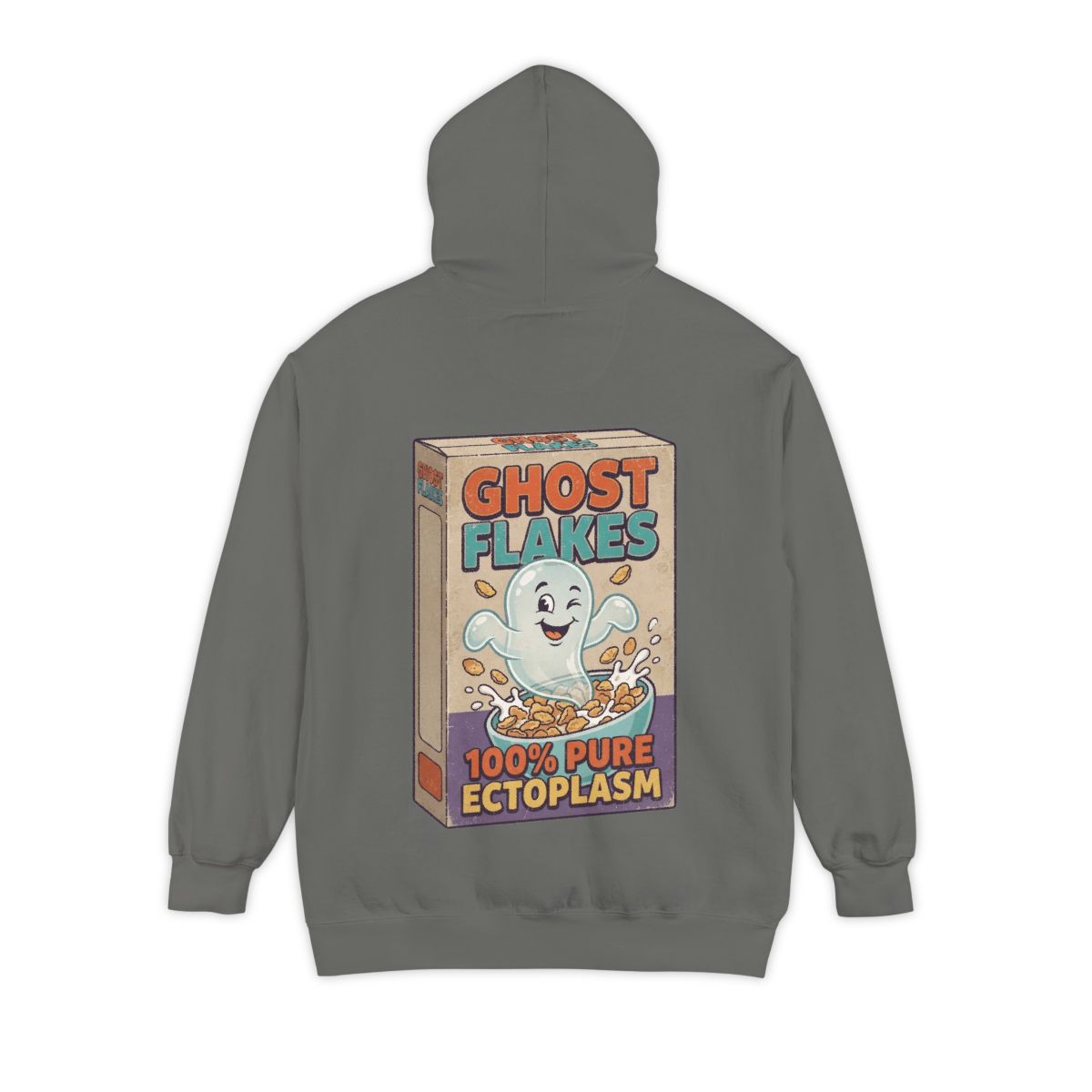 Color: Grey | Ghost Flakes Garment-Dyed Hoodie