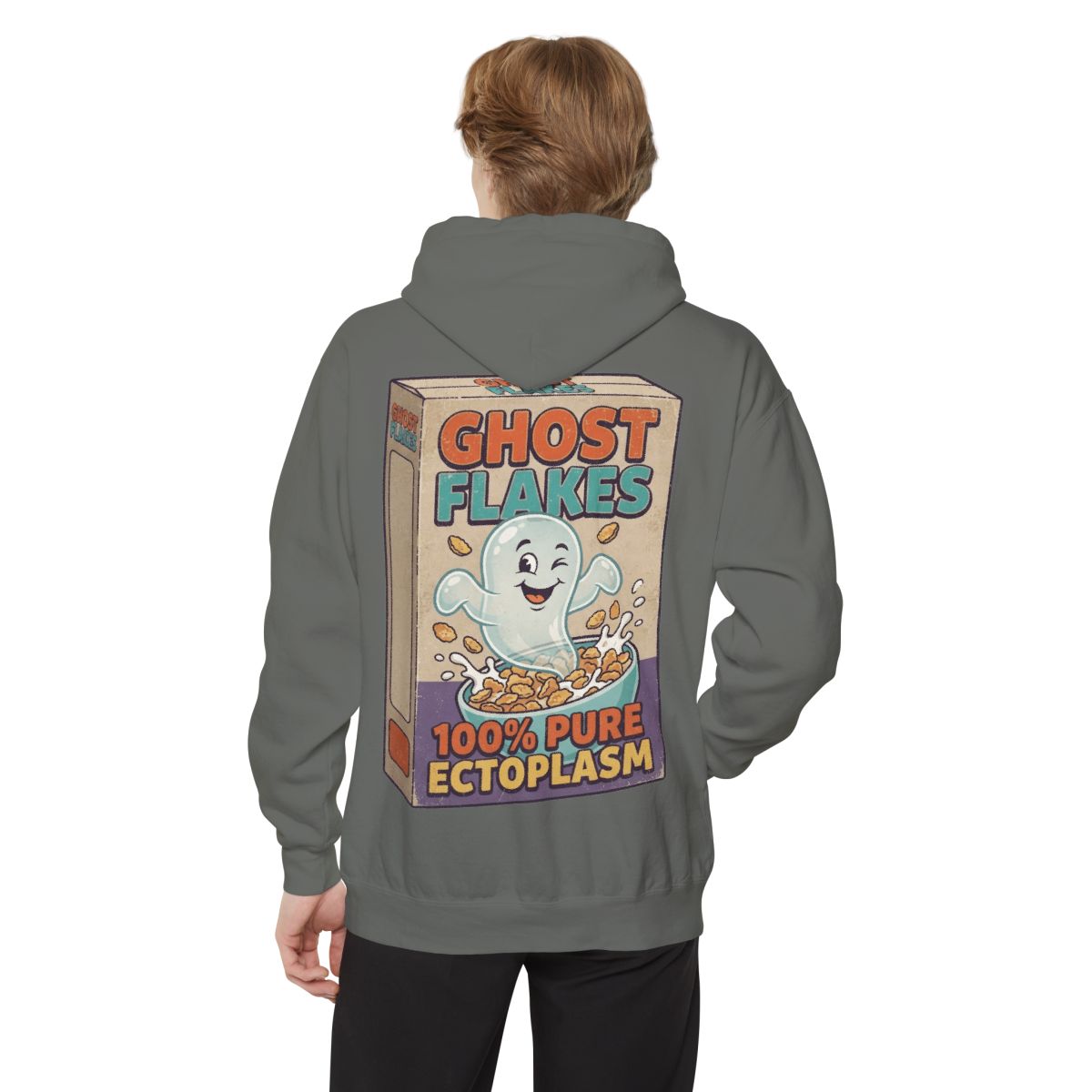 Color: Grey | Ghost Flakes Garment-Dyed Hoodie