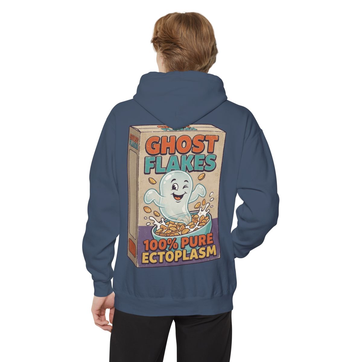 Color: Denim | Ghost Flakes Garment-Dyed Hoodie
