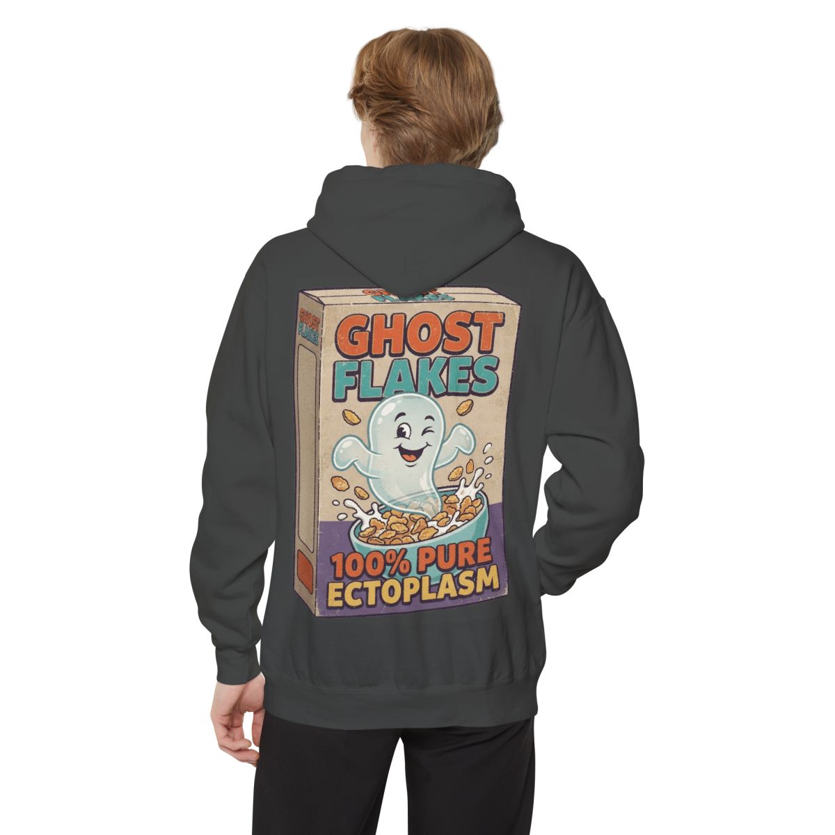 Color: Pepper | Ghost Flakes Garment-Dyed Hoodie