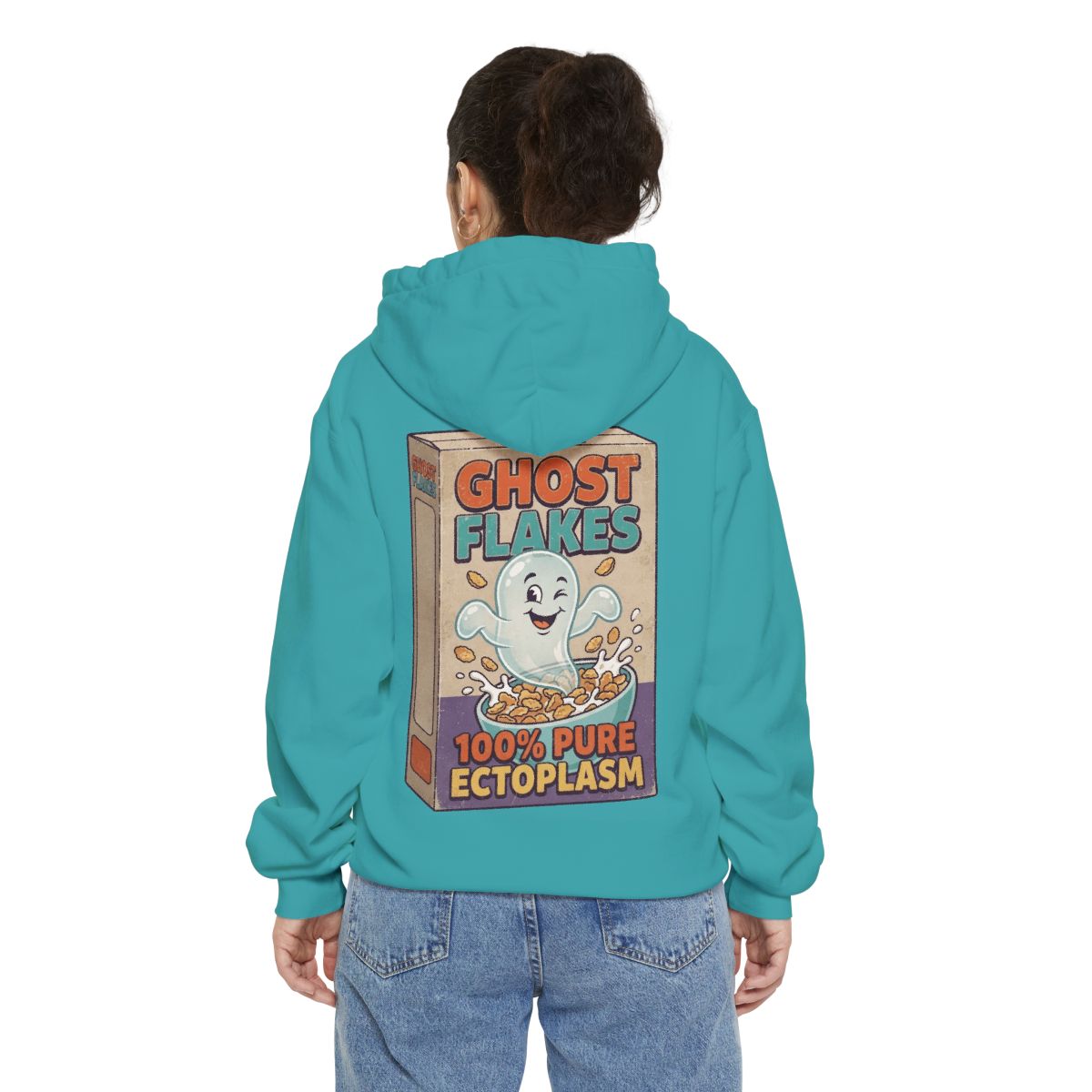 Color: Seafoam | Ghost Flakes Garment-Dyed Hoodie