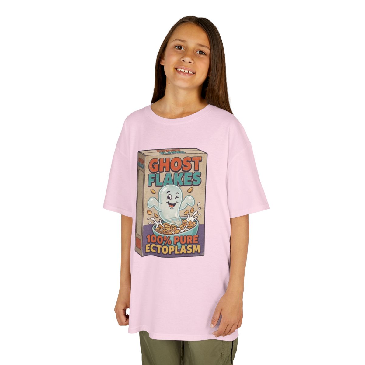 Color: Light Pink | Ghost Flakes Kids Tee