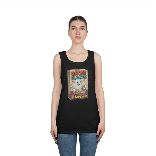 Color: Black | Ghost Flakes Tank Top