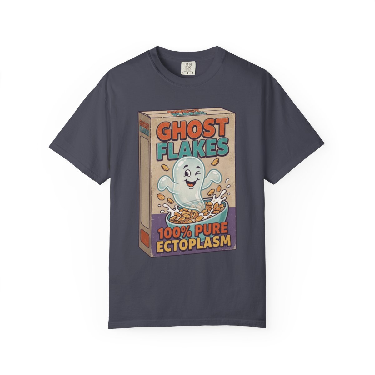 Color: Navy | Ghost Flakes Unisex Garment-Dyed Tee