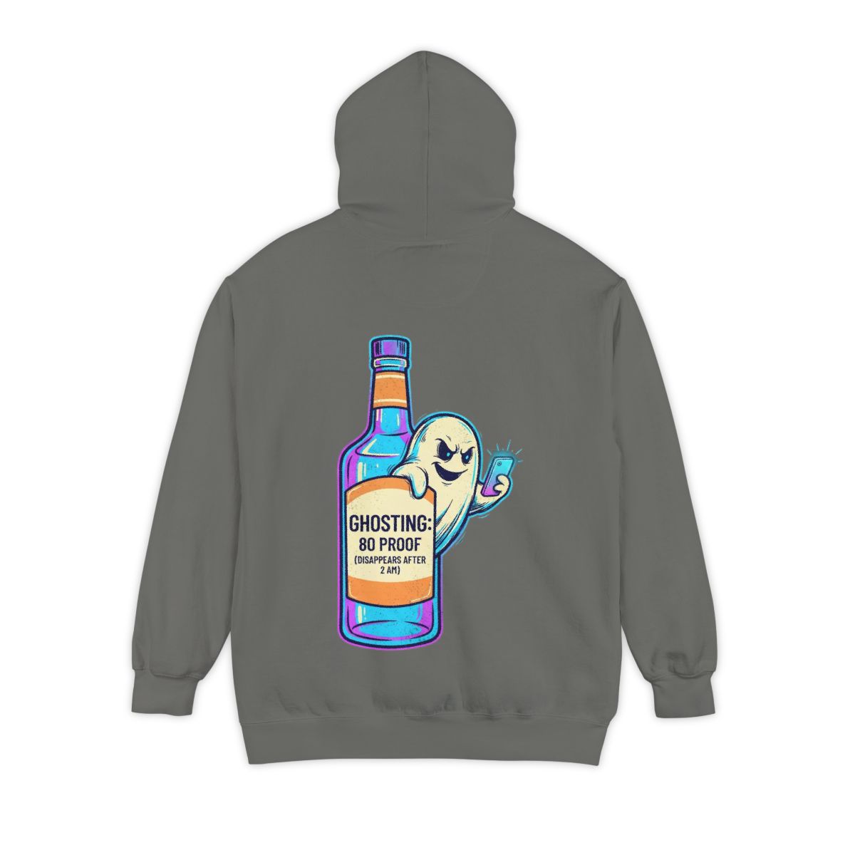 Color: Grey | Ghosting Garment-Dyed Hoodie