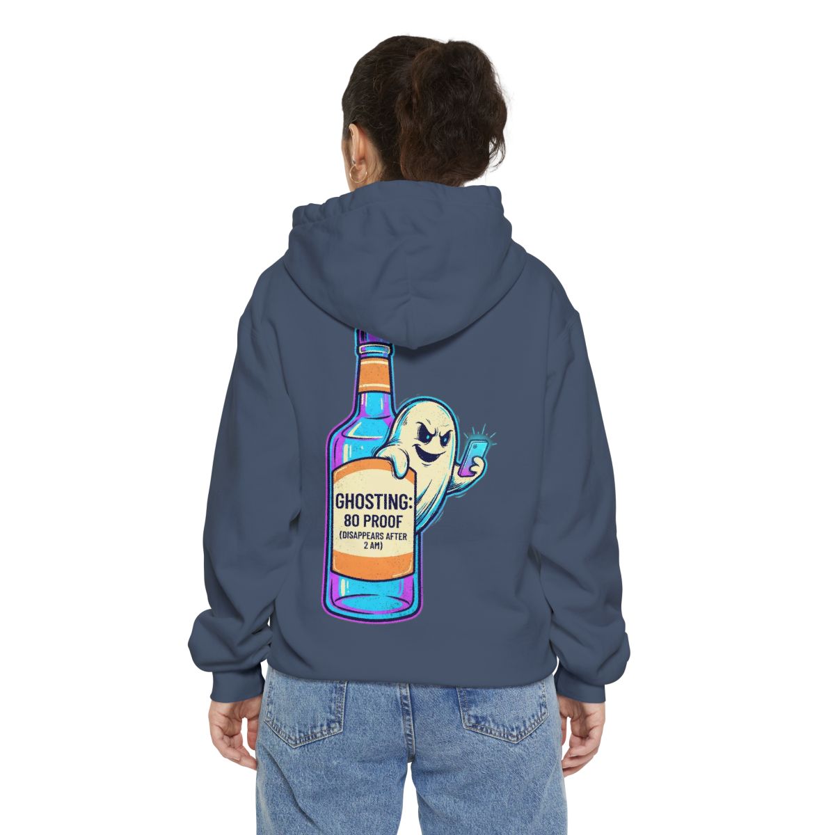 Color: Denim | Ghosting Garment-Dyed Hoodie