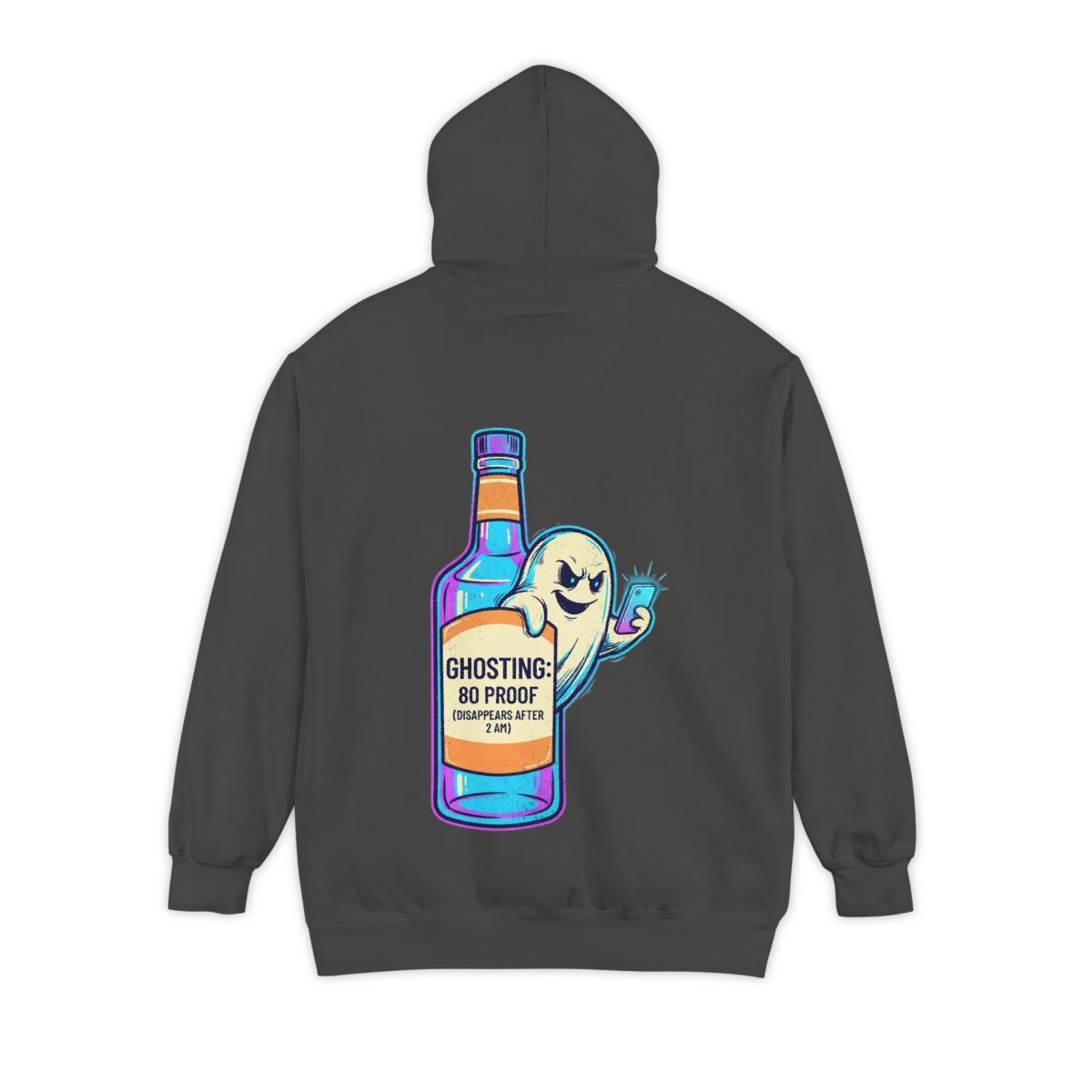 Color: Pepper | Ghosting Garment-Dyed Hoodie