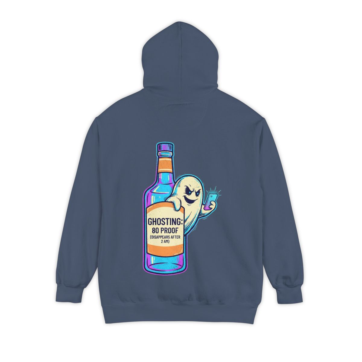 Color: Denim | Ghosting Garment-Dyed Hoodie