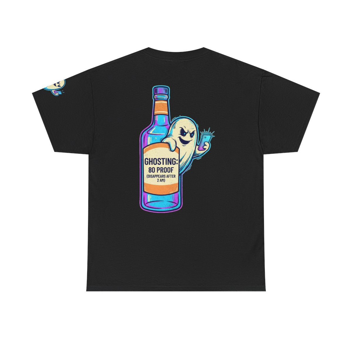 Color: Black | Ghosting Premium Graphic Tee